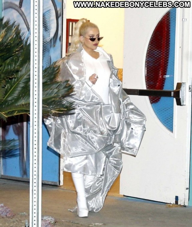 Christina Aguilera Los Angeles Paparazzi Celebrity Los Angeles