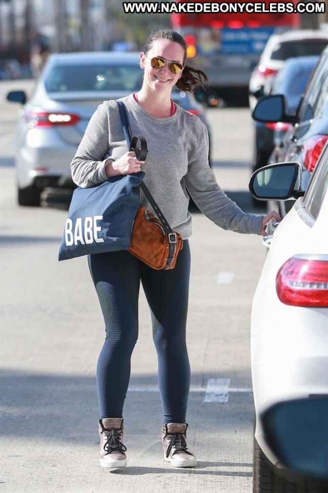 Jennifer Love Hewitt Studio City Babe Gym Beautiful Paparazzi Posing