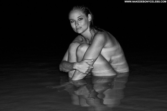 Genevieve Morton Black And White South African Photoshoot Posing Hot