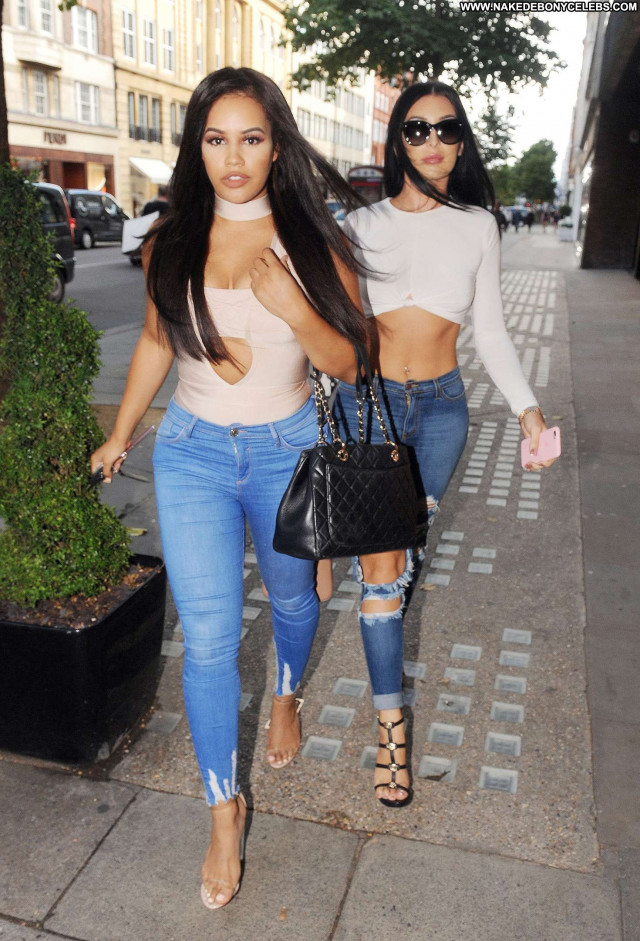 Lateysha Grace No Source Posing Hot Jeans Paparazzi Babe London