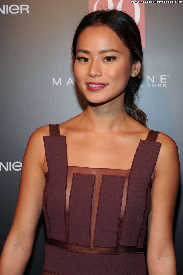 Jamie Chung Anniversary Party Celebrity Party Nyc Beautiful Posing