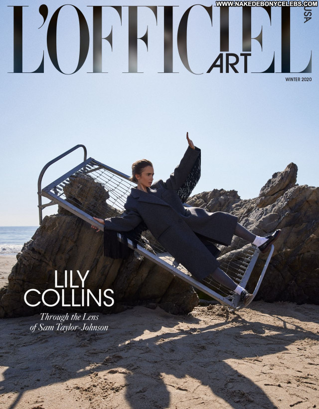 Lily Collins No Source Beautiful Celebrity Babe Sexy Posing Hot